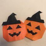 ハロウィンかぼちゃ折り紙簡単な作り方２種類