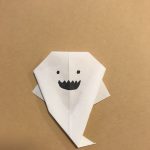 ハロウィンおばけ折り紙作り方